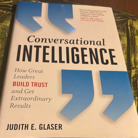 Other - Conversational Intelligence Book by Judith E. Glaser